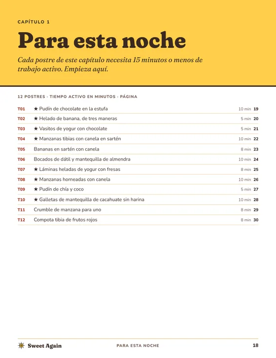 Página del libro: La apertura de un capítulo